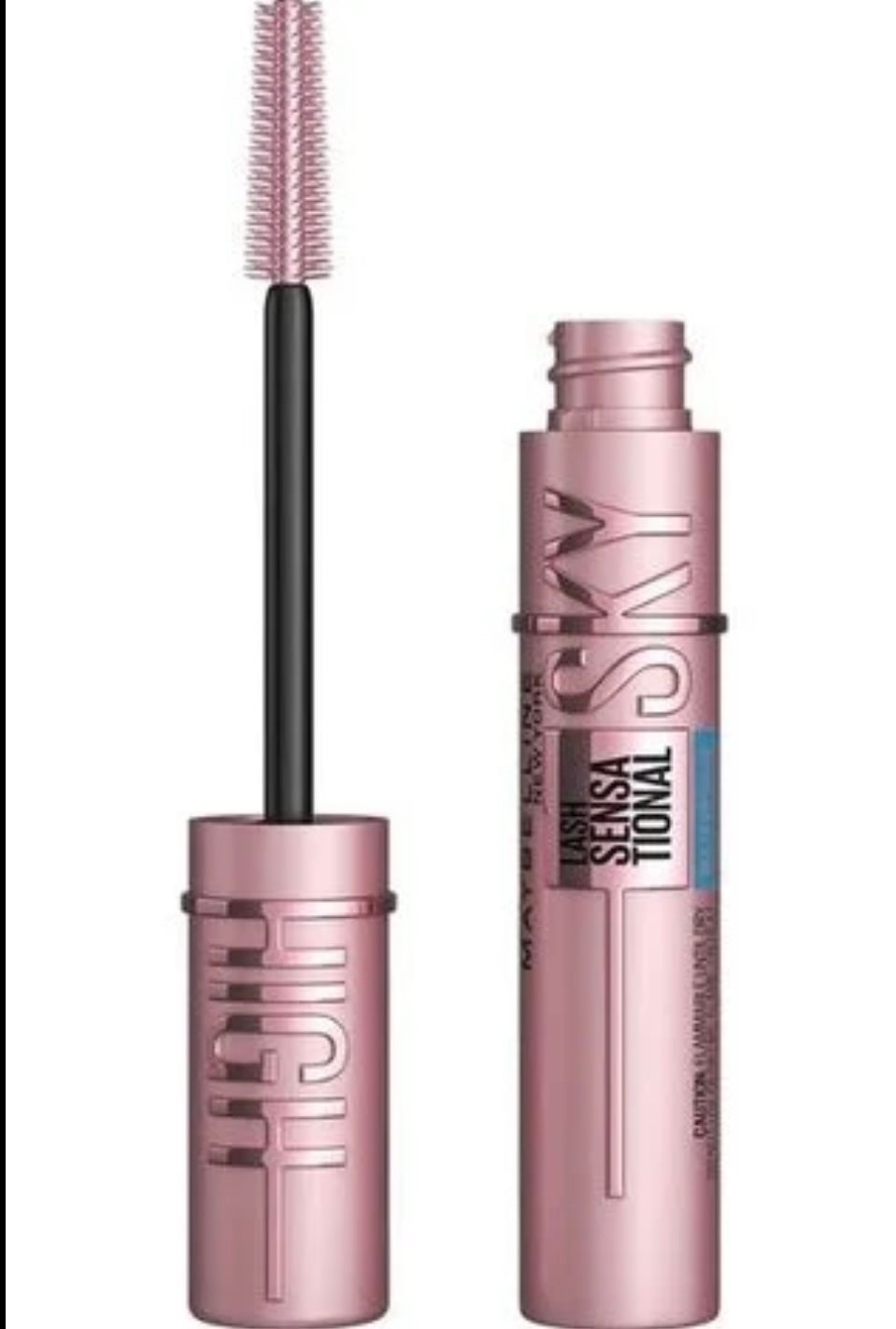 Maybelline Lash Sensational Washable Mascara Sky High Blackest Black 800 New My Store
