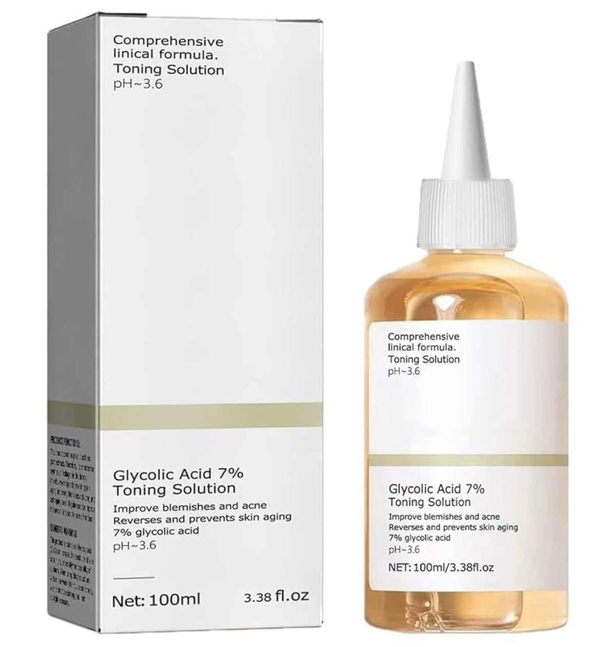 Glycolic Acid 7% Toning Solution - White 100ml My Store