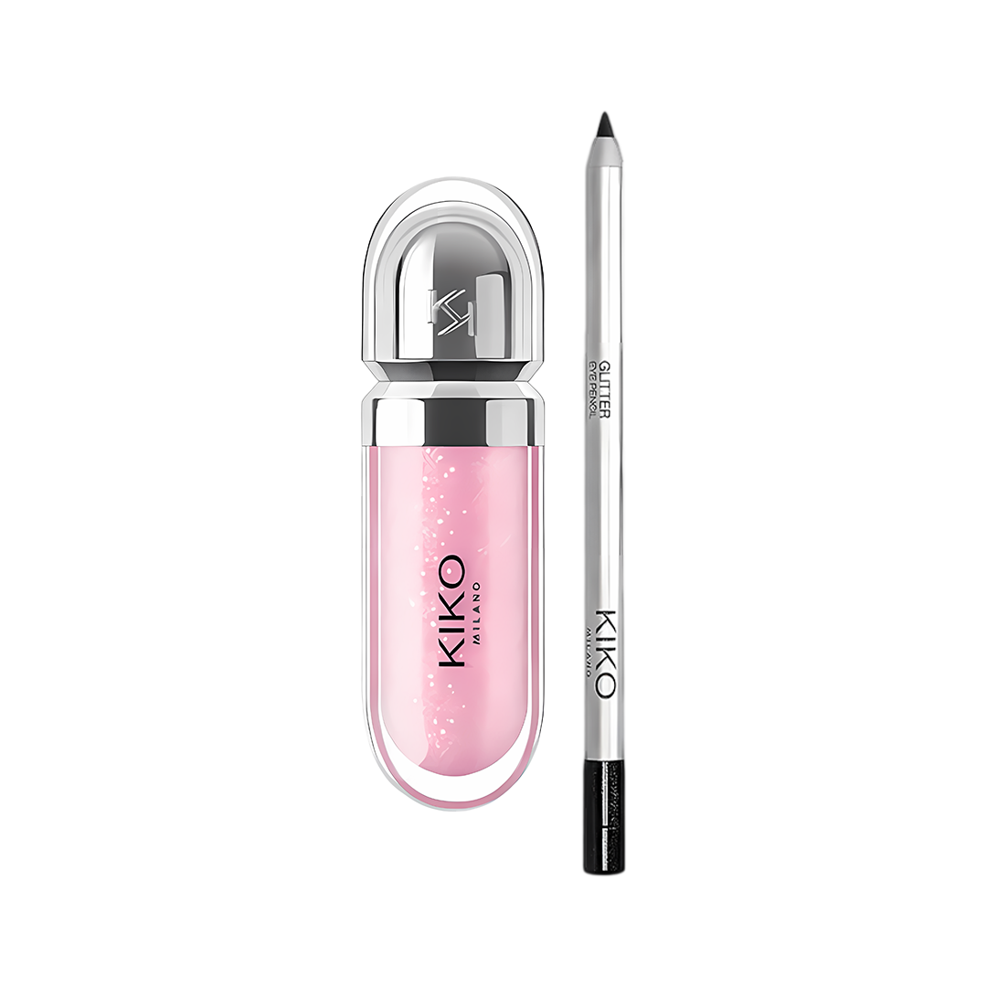 KIKO Shine & Define Duo – Lip Gloss + Eyeliner Offer Rose Cosmetics My Store