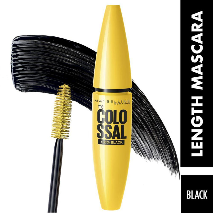Volum' Express The Colossal - 100% Black Mascara Kawnik Cosmetics