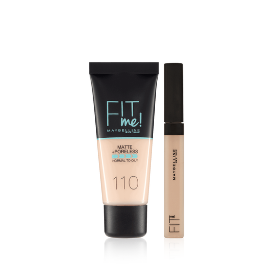 Fit Me Foundation + Fit Me Concealer Kawnik Cosmetics